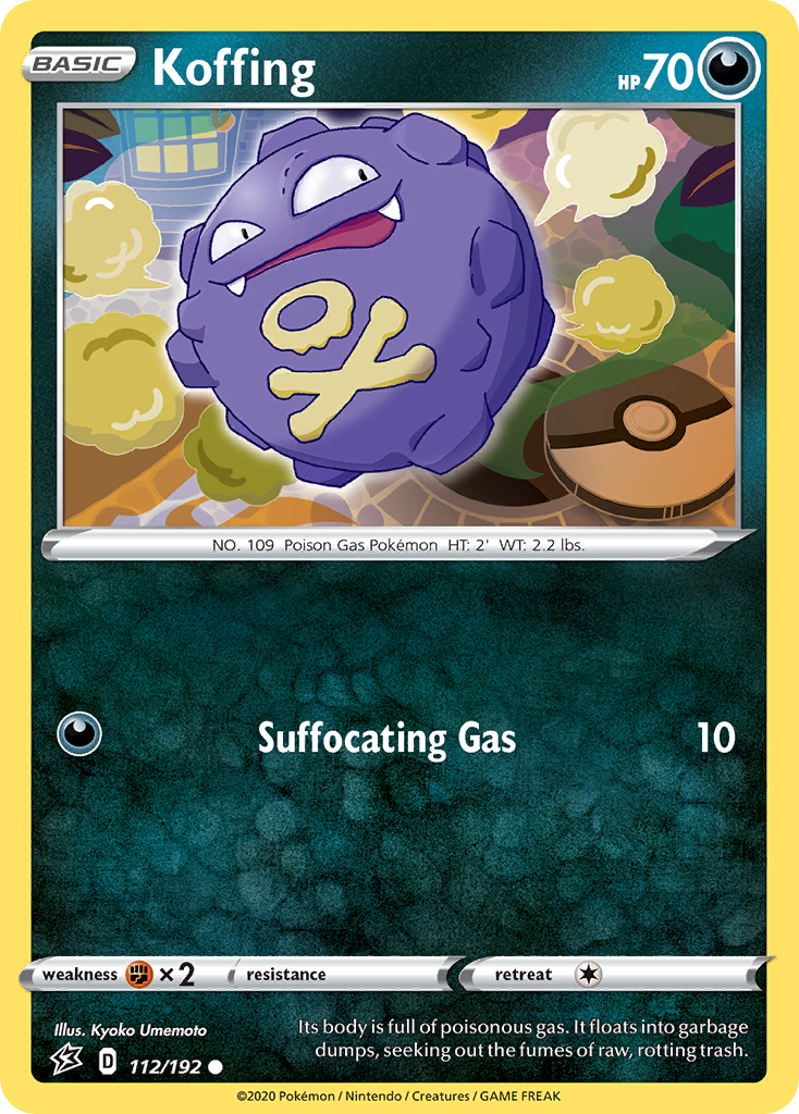 Rebel Clash Koffing #112/192